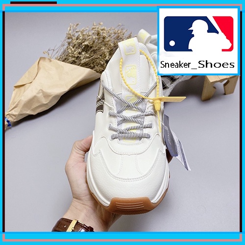 Giày_MLB NY, Giày Sneaker NY Đế Nâu Da Bò Cao Cấp Đế Cao Tăng Chiều Cao Full Box Bill | BigBuy360 - bigbuy360.vn