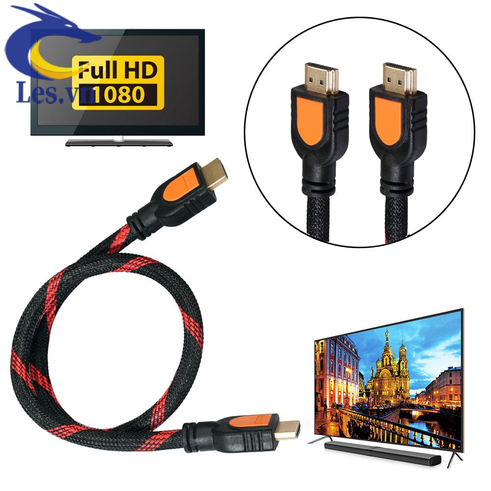 Dây Cáp Bện Nilon 0.5M Tốc Độ Cao 1080P 1.4V HDMI-compatible