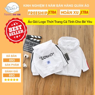 Áo Khoác Dù Cho Bé Logo Mềm Nhẹ - Peacefull - GLOG