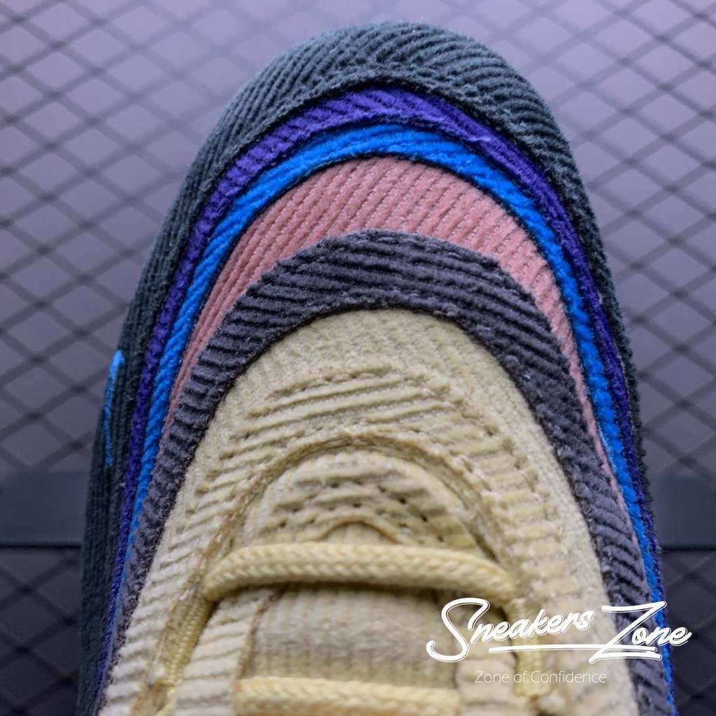 (FREESHIP+HỘP+QUÀ) Giày thể thao sneaker  AIR MAX 97 Sean Wotherspoon bảy màu da lộn siêu đẹp cho cả nam và nữ