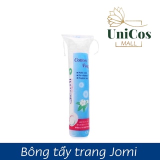 Bông Tẩy Trang Jomi Cotton Pad 100% cotton tự nhiên siêu thấm, siêu mịn, không gây xơ 120 Miếng