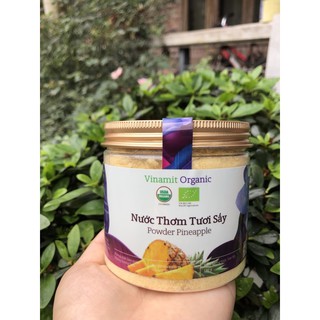 [VINAMIT] NƯỚC DỨA HỮU CƠ SẤY ĐÔNG KHÔ (180g) - Freeze-dried Organic Pineapple Juice