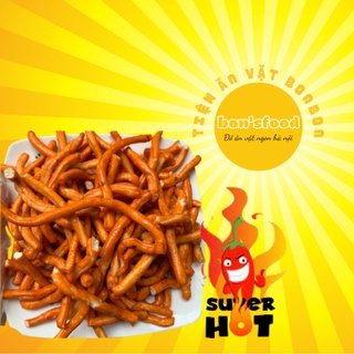 500g quẩy cay tẩm gia vị giòn ngon hấp dẫn đồ ăn vặt ngon