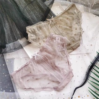 Quần Lót Nữ, Bộ 5 Quần Lót Ren Nữ Xuyên Thấu, Nội Y Nữ Sexy Shopmepon QL28