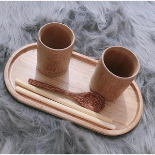 Cốc tre cao 120mm
