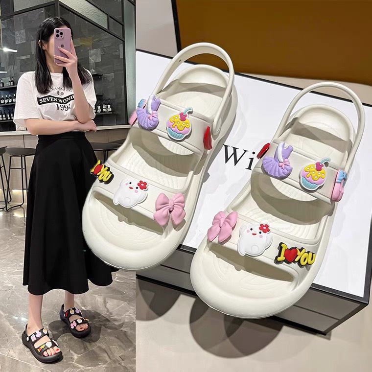 Dép sục 3 màu chất liệu EVA đi mưa không thấm nước hàng cao cấp 110