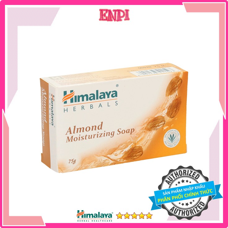 Xà phòng hạnh nhân dưỡng ẩm Himalaya Moisturizing Almond Soap