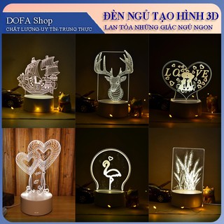 ✔️[HOT] Đèn Ngủ tạo hình 3D siêu đáng yêu, đèn LED màu sắc êm dịu, mẫu mã đa dạng