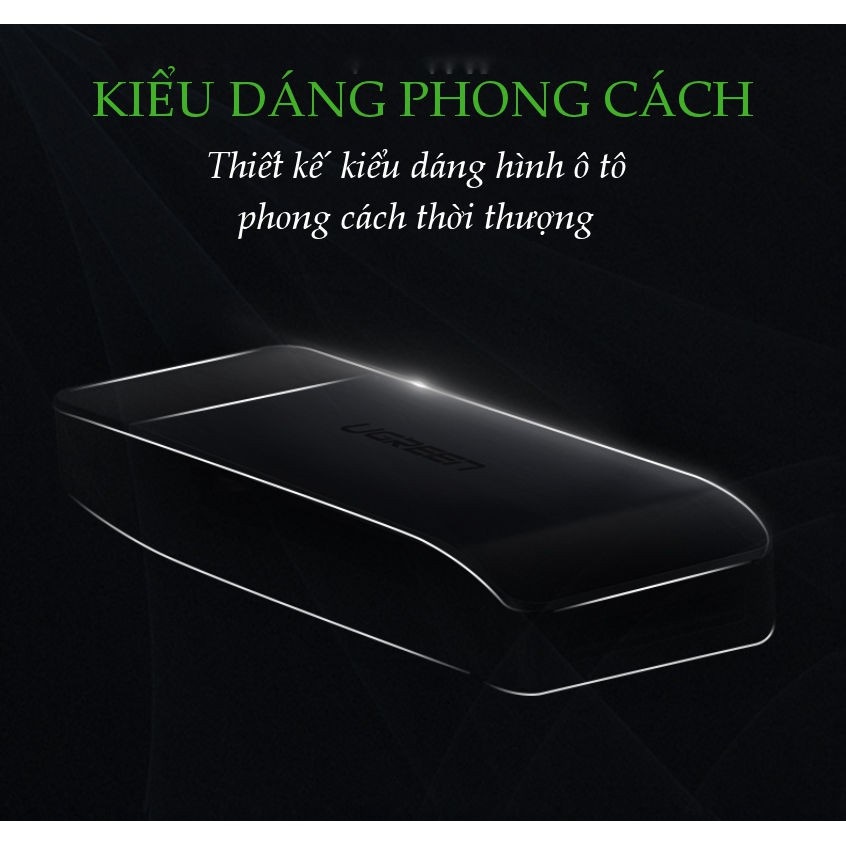 Đầu đọc thẻ đa năng USB 3.0 hỗ trợ SD/TF/CF/MS chính hãng Ugreen 50541 cao cấp - Hàng chính hãng