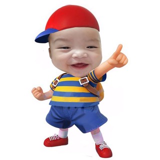 chibi trang trí sinh nhật cho bé trai cao 30cm