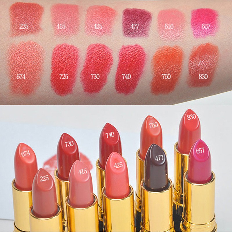 REVLON  Son Môi Siêu LUSTROUS CREME Mỹ 225#Rượu Vang Hoa Hồng 674#San Hô 044#Trần Afair 730#Revon Đỏ