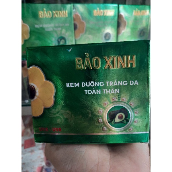 combo 2 kem bảo xinh toàn thân màu xanh 80g