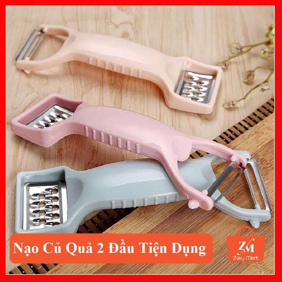 [Ảnh Thật+Video][Loại 1] NẠO CỦ QUẢ 2 ĐẦU TRONG 1 TIỆN DỤNG