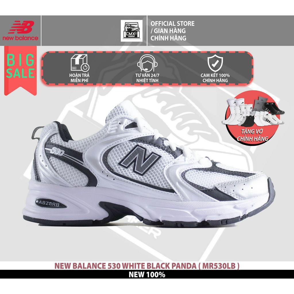 Giày New Balance 530 WHITE SILVER BLACK  - REAL AUTHETIC 100%