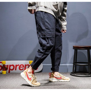 Quần dáng thụng ống bó nam