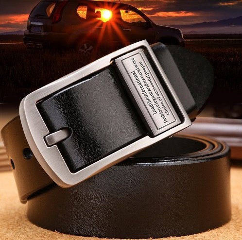 Thắt lưng nam da bò hàng hiệu khoá hợp kim cao cấp chính hãng BEKELE BOLO