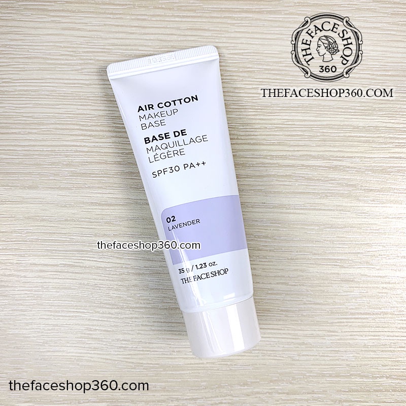 Kem lót Air Cotton Make Up Base SPF30 PA++ The Face Shop (35g)