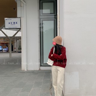 Mũ bucket tròn lông mịn