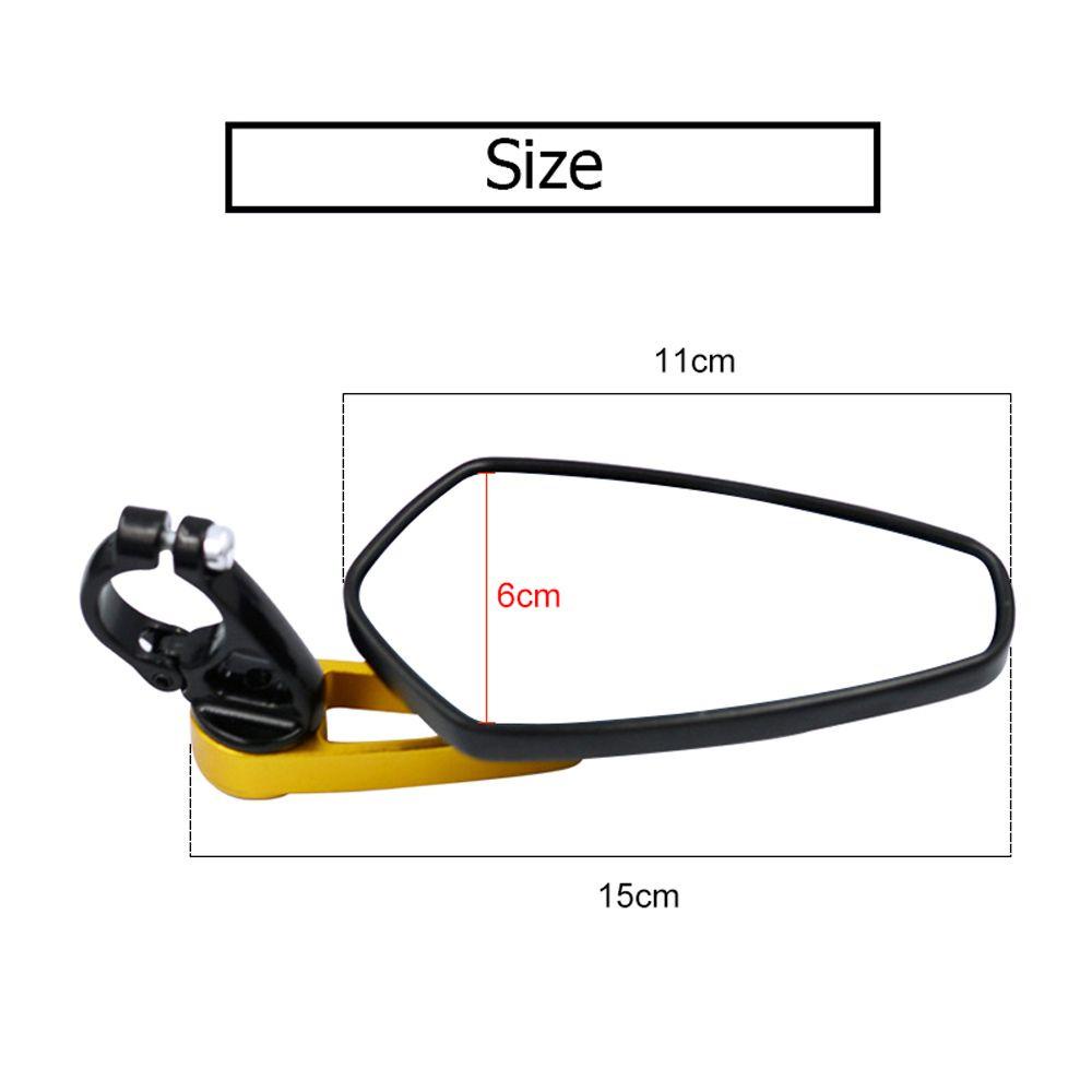 Bộ 2 Gương Chiếu Hậu Kính Chiếu Hậu Xoay 180 Độ Bằng Nhôm Cho Xe Máy