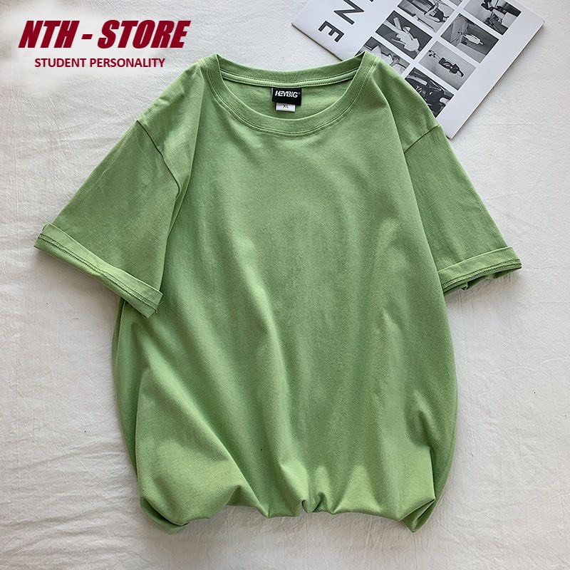 Áo Nelly - Áo phông Nelly Heybig Không Hình - XANH NON
