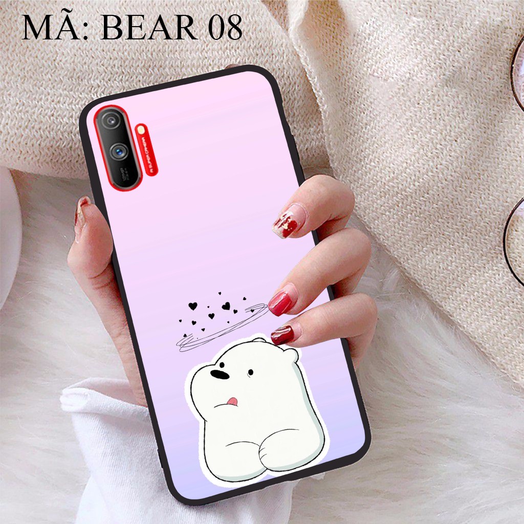 Ốp lưng Realme C3 viền dẻo TPU BST Gia Đình Nhà Gấu