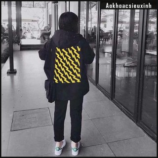 [AKSX] Áo khoác dù sọc vàng