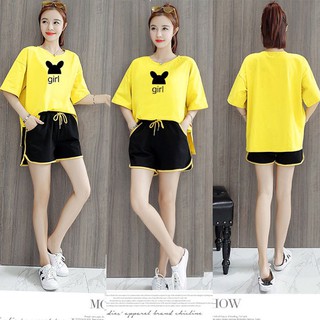 Bộ đồ thể thao nữ form rộng Girl TT308