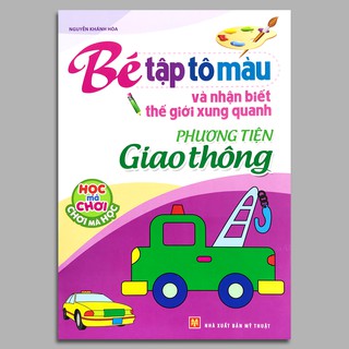 Bé Tập Tô Màu - Phương Tiện Giao Thông