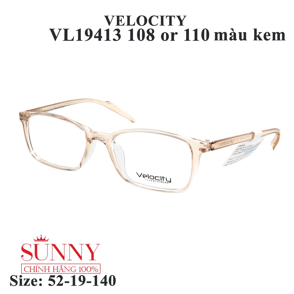 Gọng Kính Unisex Velocity VL19413