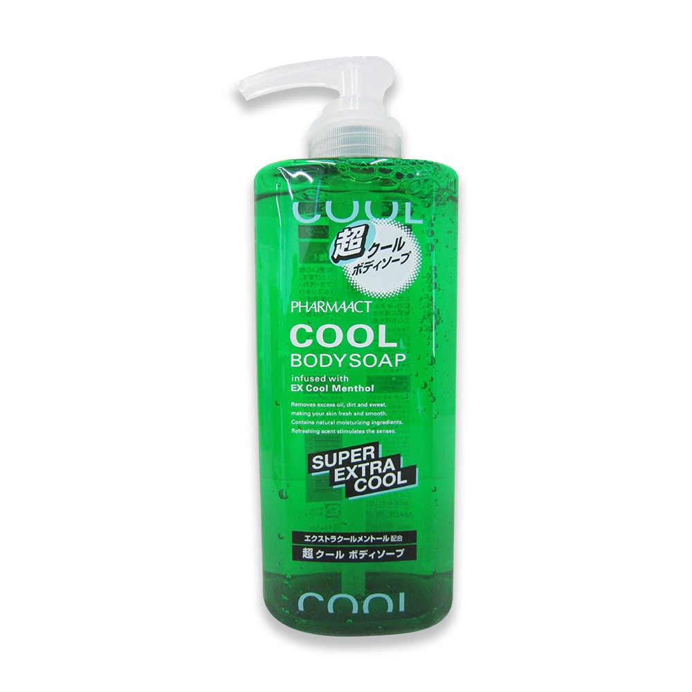 Sữa tắm bạc hà siêu mát lạnh Pharmaact Extra Cool Body Soap - Nhật Bản - 600ml