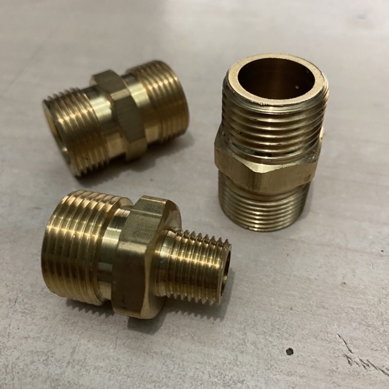 Kép Đồng ,Hai đầu ren , hai đầu răng thau 13,14,17,21,22