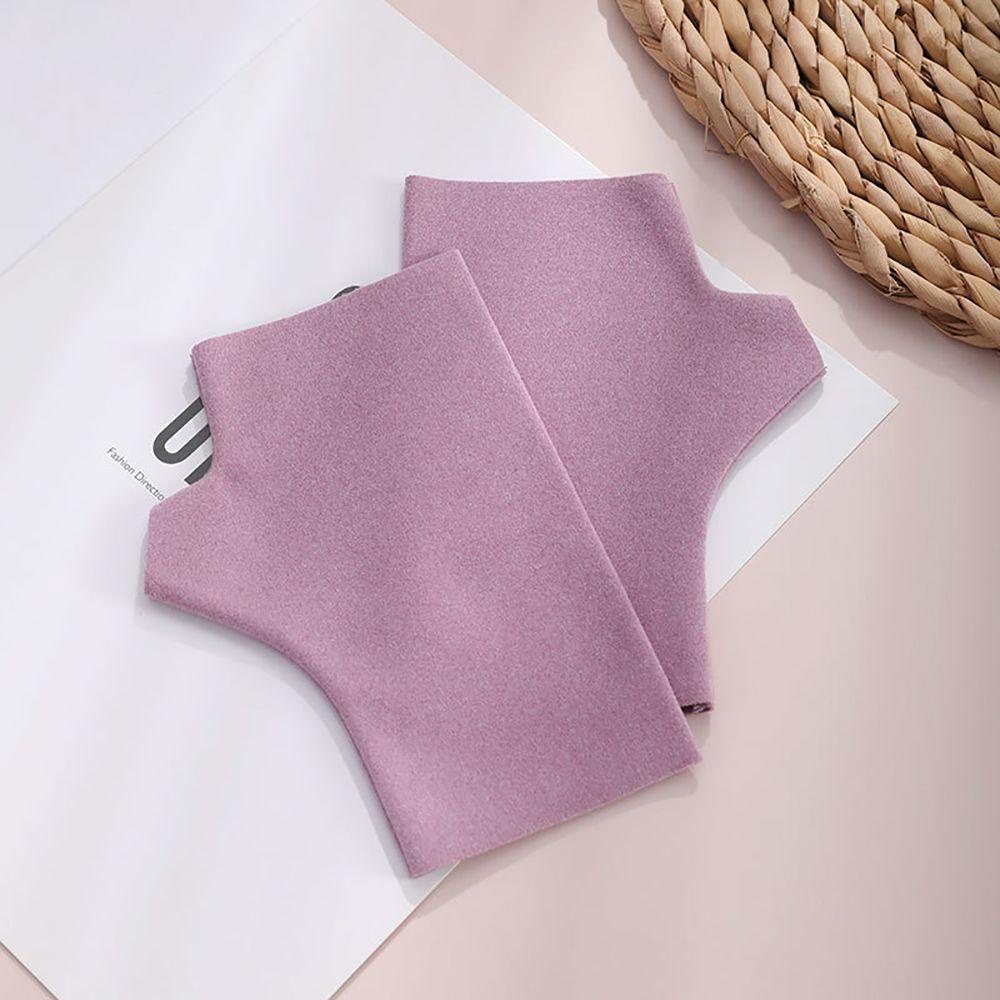 Găng Tay Len Mềm Mại Giữ Ấm Màu Trơn Thời Trang