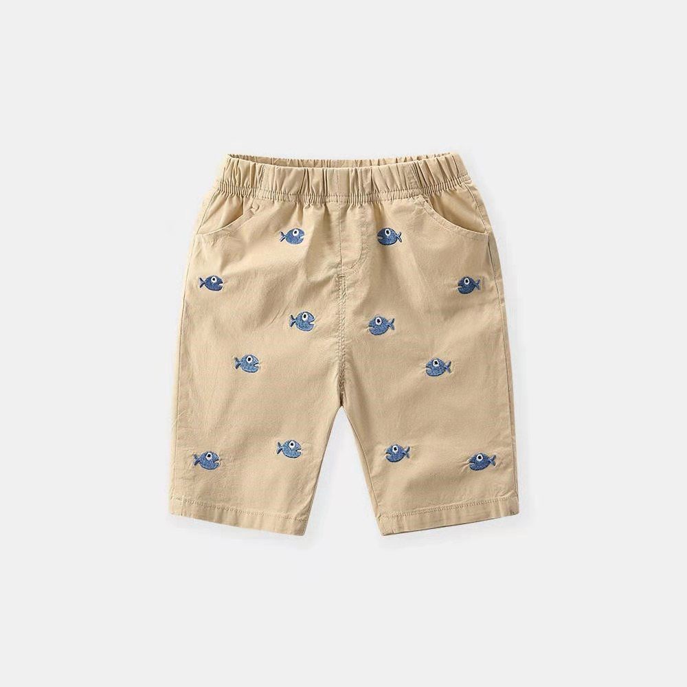 Quần Short cotton Thể Thao Dáng Rộng Thời Trang Mùa Hè Hàn Quốc Mới 2023 Dành Cho Bé Trai