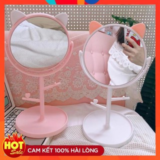 Gương công chúa tai mèo và tai gấu siêu đẹp (4 mẫu)