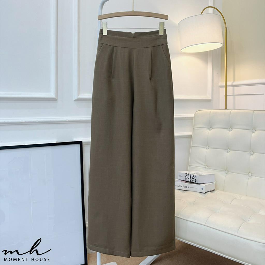 QUẦN LƯNG NỐI - Quần thiết kế khóa kéo hông, chất liệu cotton tây mềm, có size SML