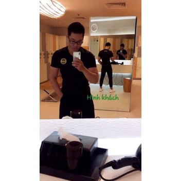 Quần jogger thun kèm hình thật