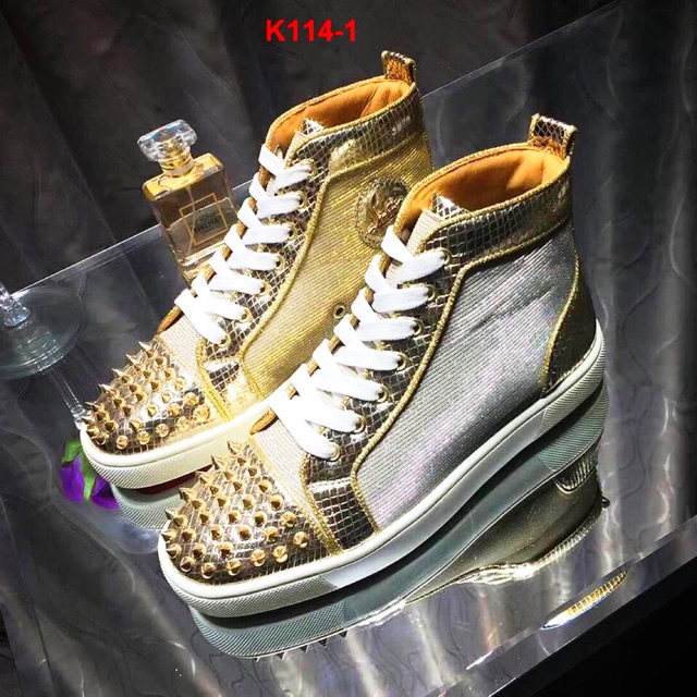 Giày lbt đinh vàng