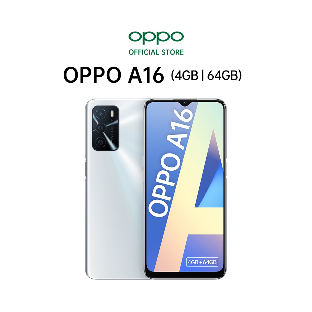 Điện thoại OPPO A16 4GB - Hàng chính hãng