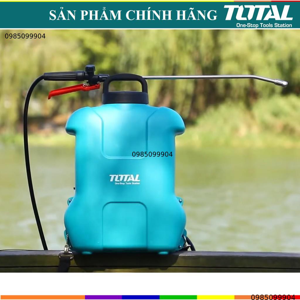 Máy phun thuốc bình xịt khử trùng vệ sinh diệt côn trùng 16L dùng pin Lithium 20V TOTAL TSPLI2001 KÈM 1 PIN VÀ 1 SẠC