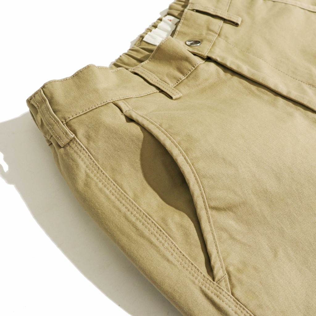 Quần Short Kaki Nam Cao Cấp Màu Be Beige Kaki Shorts BY COTTON