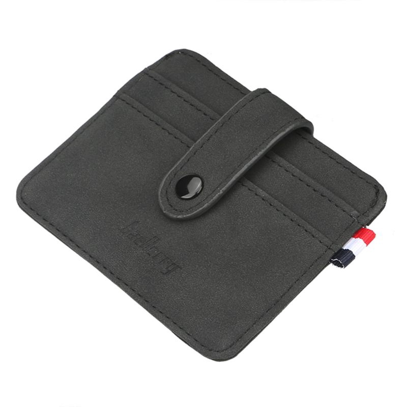 Ví da mỏng có khuy gài dành cho nam giới