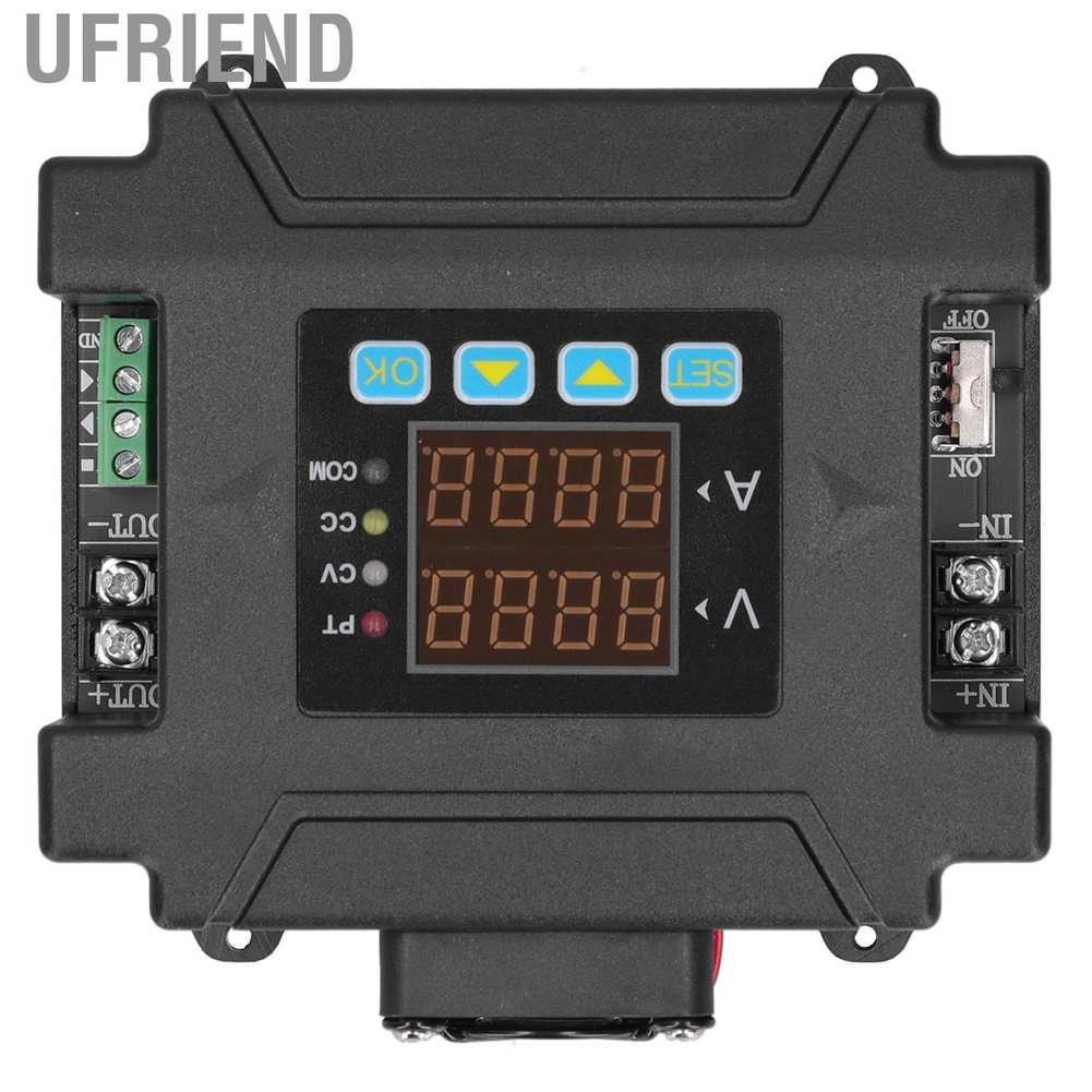 Ufriend Digital Adjustable Regulated Power Supply LCD Display Buck Module with Shell 0-5A
