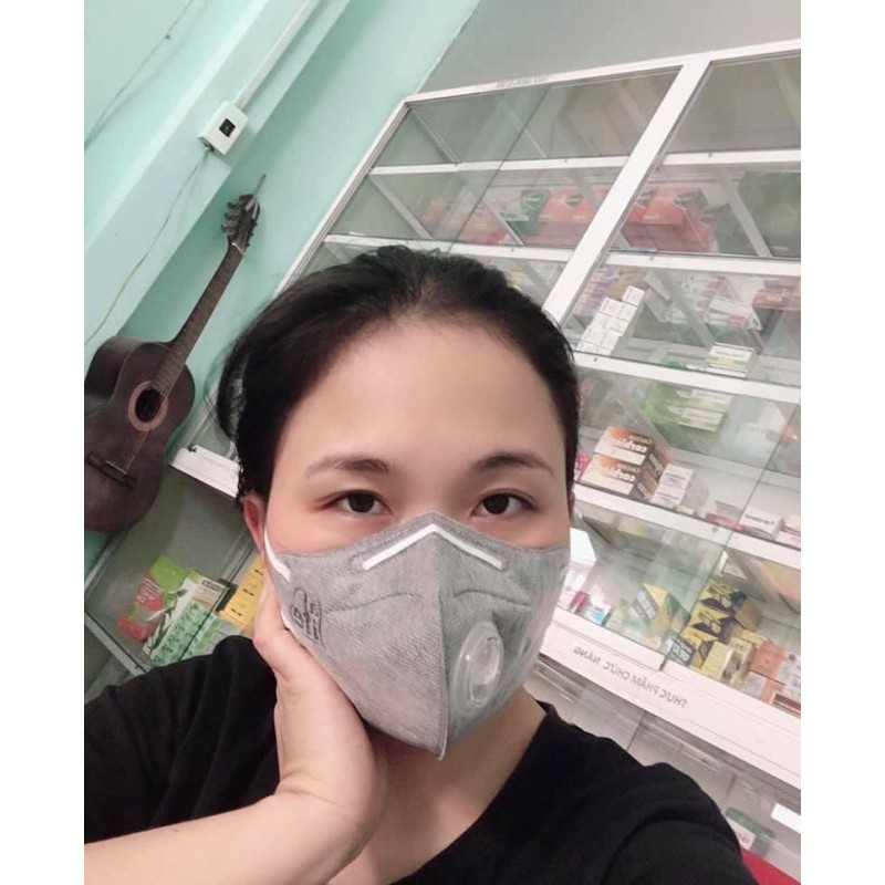 KHẨU TRANG PM 2.5 MÀNG CACBON DÒNG N96