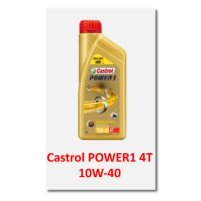 NHỚT CASTROL POWER1 4T " TĂNG TỐC VƯỢT TRỘI"