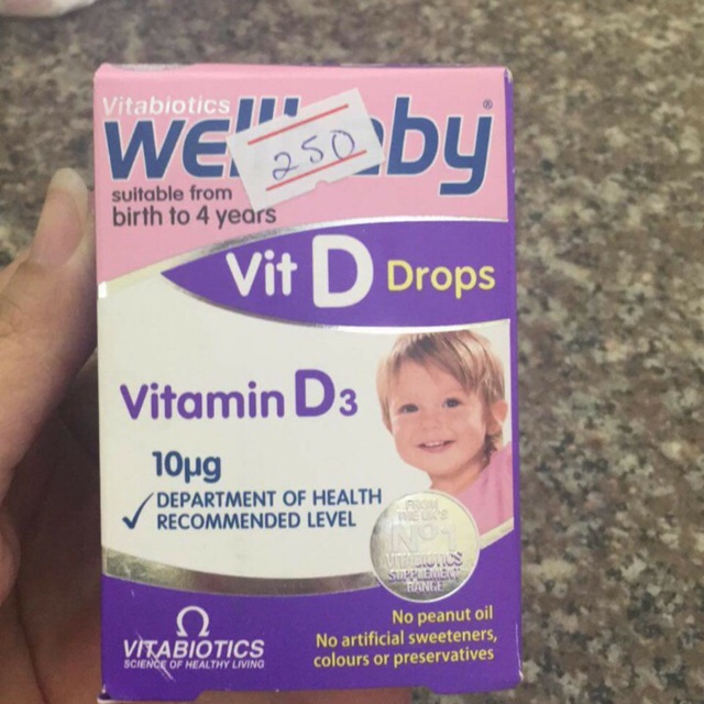 vitamin D3 wellbaby Drops