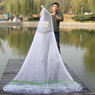 [FreeShip] Chài cước xích bắt cá cao cấp bung 6m-8m
