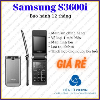 Điện thoại nắp gập Samsung S3600i