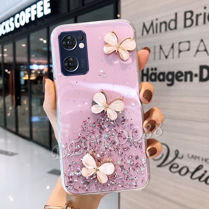 Ốp Điện Thoại Gel Mềm Lấp Lánh Cho OPPO reno 10 A18 Reno 7Z 7Z 5G A76 A55 4G 2022 Reno7 Z Reno7Z OPPOA76