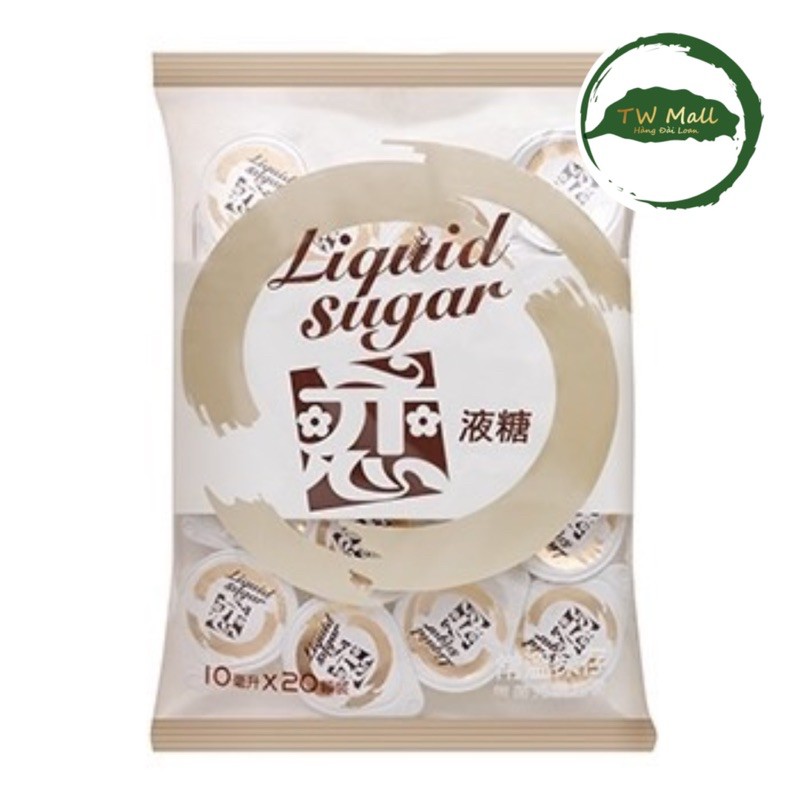 Đường lỏng Liquid Sugar Creation Food Đài Loan 10ml x 20