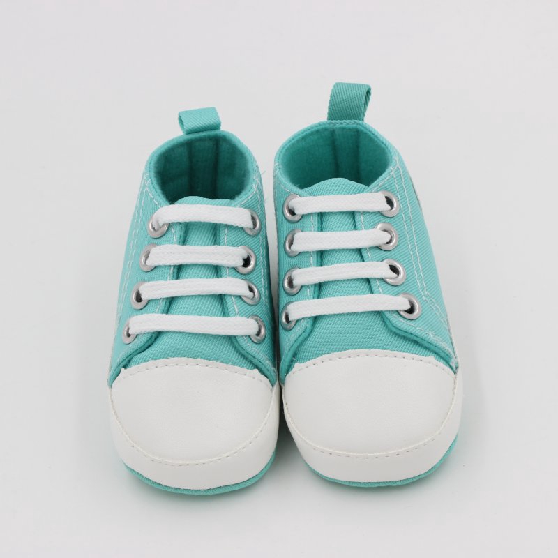 Giày Sneaker Vải Canvas Cho Bé Từ 0-18 Tháng Tuổi